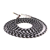Guitar Connection Wire Folk Bass Performance Noise Reduction Elbow Audio Guitar Wire, Size: